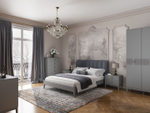 КОМОД ФАРГО Ш.1480*В.816*Г.440 АНТРАЦИТ 2 ДВЕРИ 3 ЯЩИКА