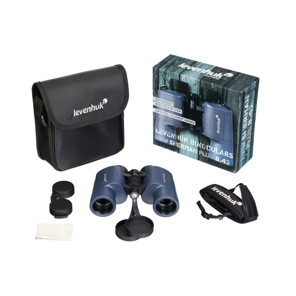 Бинокль Levenhuk New Sherman PLUS 8x42