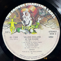 Винтажная виниловая пластинка LP Genesis Selling England By The Pound (Japan 1978) (Obi) The Battle Of Epping Forest
