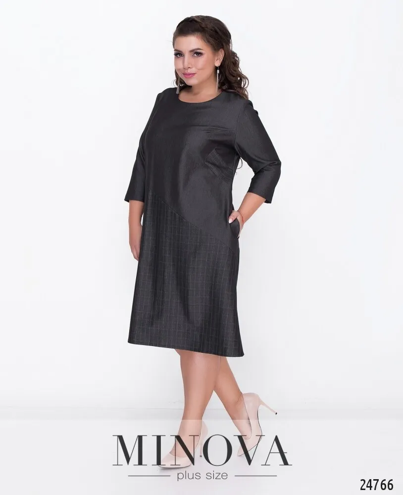 Платье 311-коричневый Minova