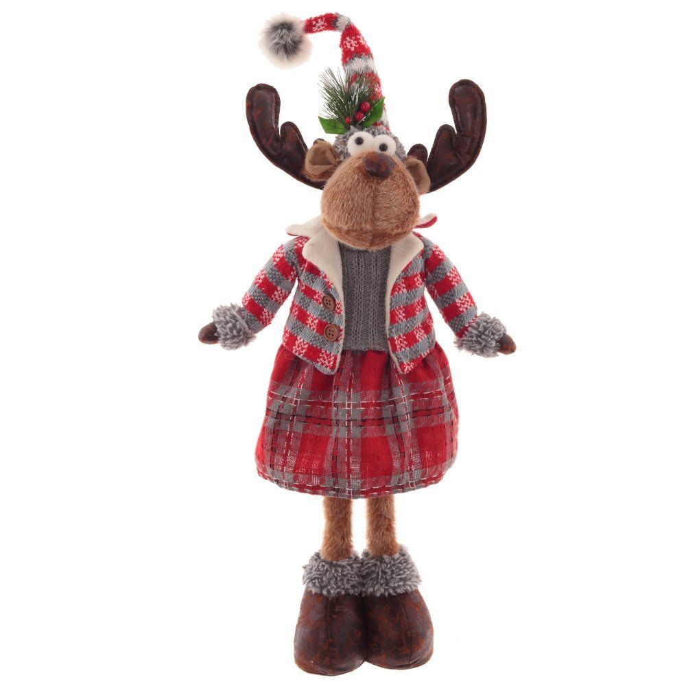 GAEM Игрушка набивная "Олень", L24 W16 H78/45 см, 2в.