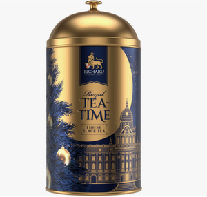 ПОДАРОЧНЫЙ НАБОР ЧАЙ RICHARD TEATIME ЧЁРНЫЙ ЛИСТОВОЙ 60ГР ЖБ