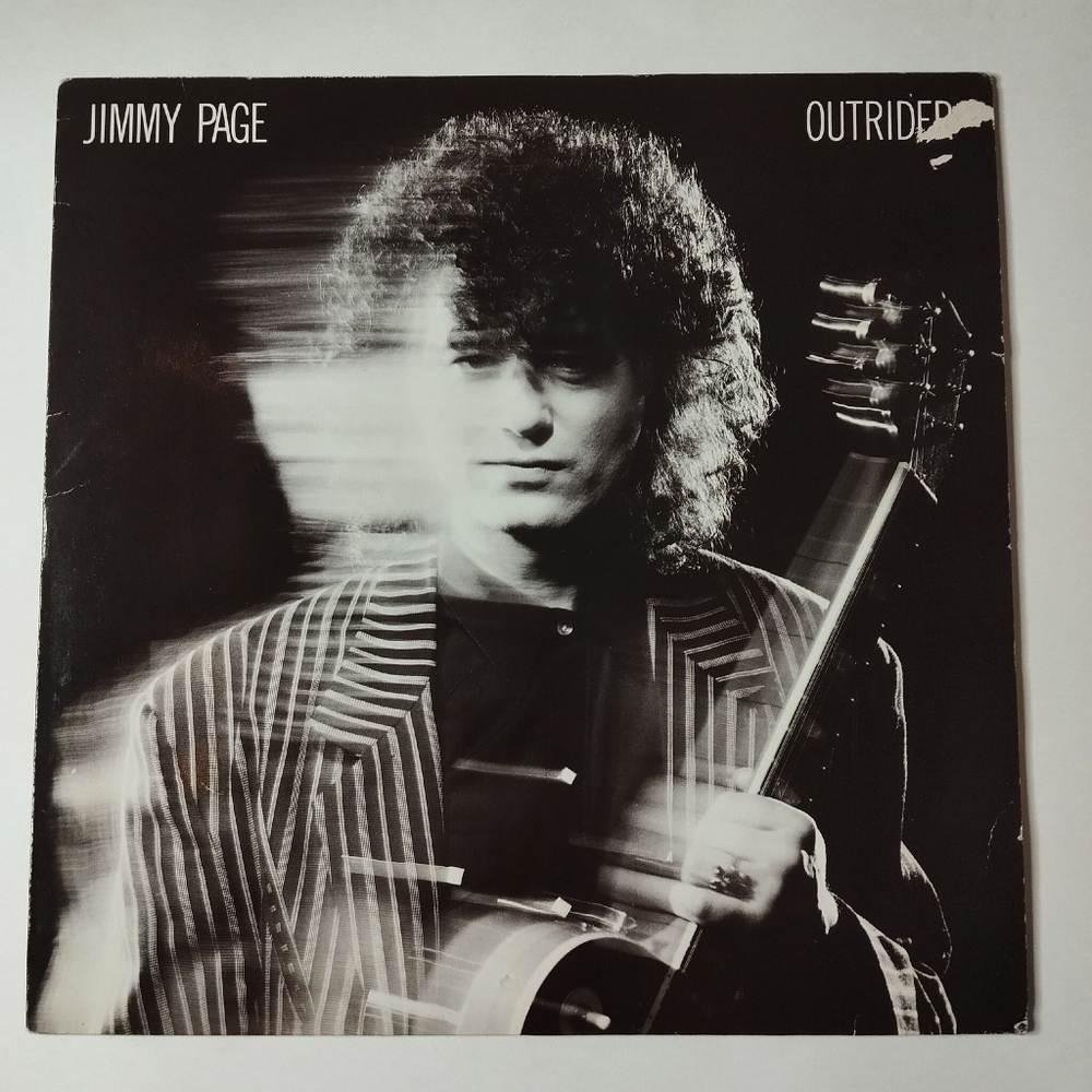 Винтажная виниловая пластинка LP Jimmy Page Outrider (Germany 1988)