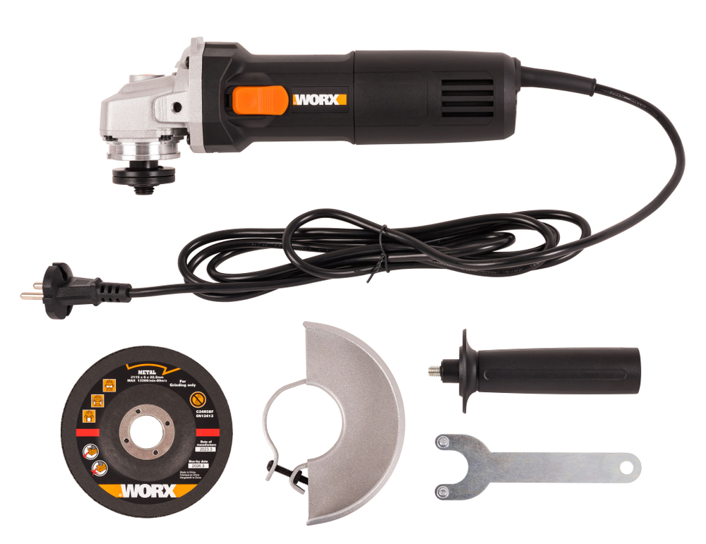 Мини-Углошлифовальная машинка аккумуляторная WORX WX741.9 20В