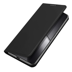 Чехол книжка из PU кожи черного цвета от Dux Ducis для Xiaomi 14T, серия Skin Pro Series Case
