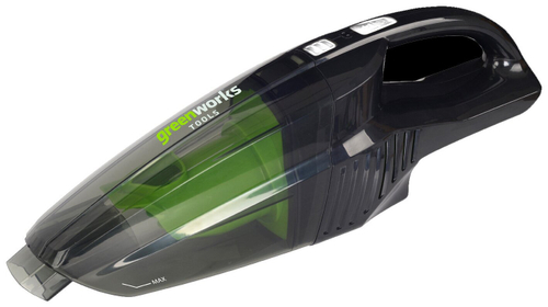 Пылесос ручной аккумуляторный GREENWORKS G24HV,24В,500мл,без АКБ и ЗУ (4700007)