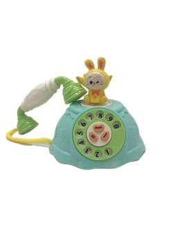 Игрушка Телефон Зайка (A422-18Y-1), цвет голубой