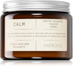 FARIBOLES Green Calm - ароматическая свеча /   400  g  / GTIN 3760059469568