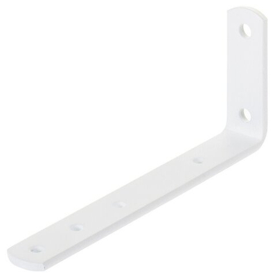 Кронштейн угловой 60-140-20-4,0 мм цвет белый