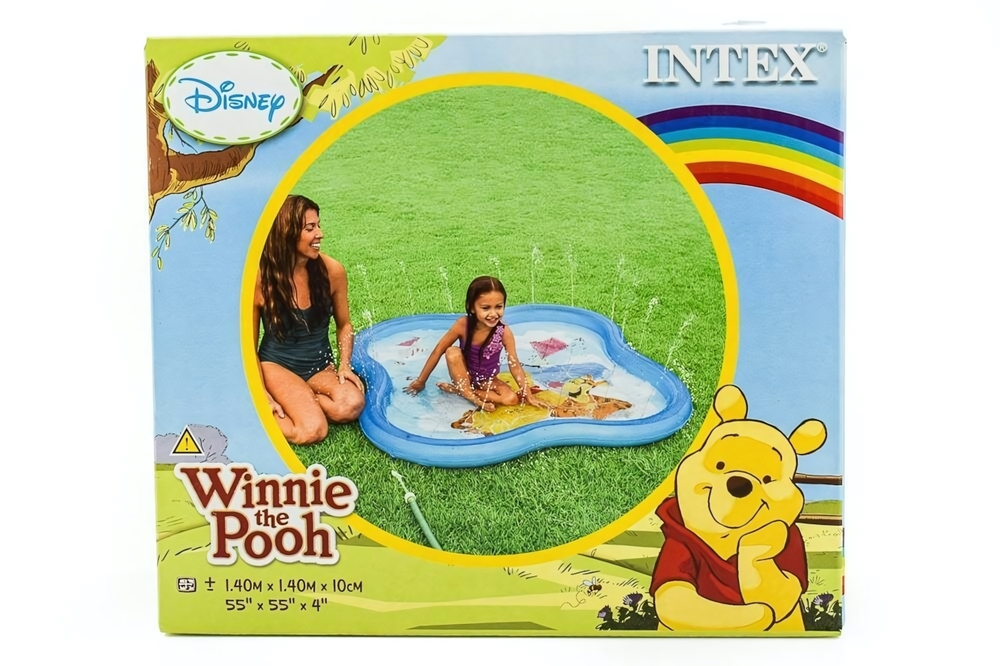 Бассейн надувной "Винни Пух" 140*140*10см 58433/3947840 (Intex)