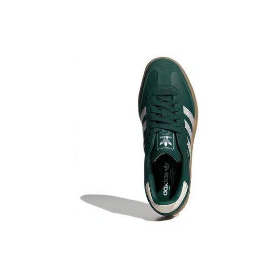 Кроссовки adidas originals Samba для скейтборда Низкие Зеленые женские