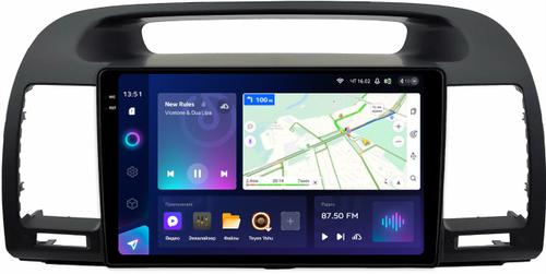 Магнитола для Toyota Camry 30 2001-2006 (рамка черная) - Teyes CC3-2K монитор 9.5" 2K QLED на Android 10, Быстрая, CarPlay, 4G SIM-слот