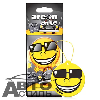 Ароматизатор сухой AREON Смайл - Черный Лед