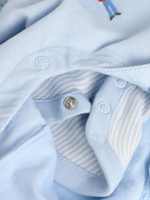 Боди с длинным рукавом и комбинезон в комлекте для малышей Next B59-157, Голубой