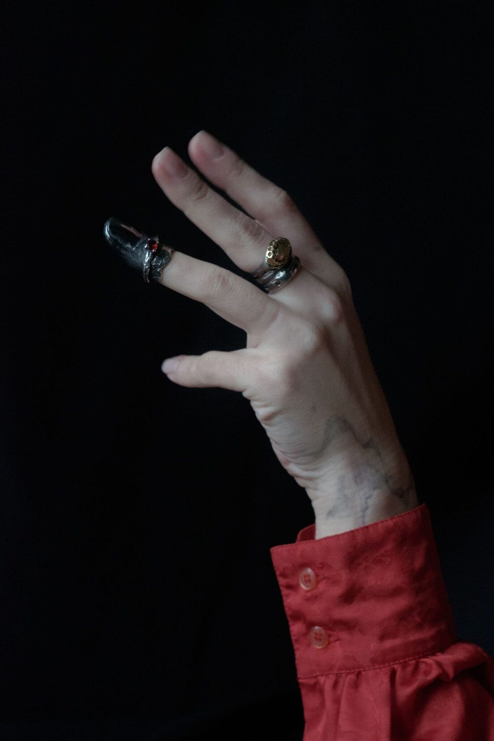 Кольцо наперсток