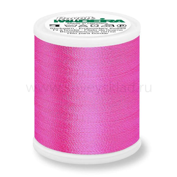 Нитки вышивальные вискоза Madeira Rayon №40, 200 м, цв. 1117, 9840, 5 катушек