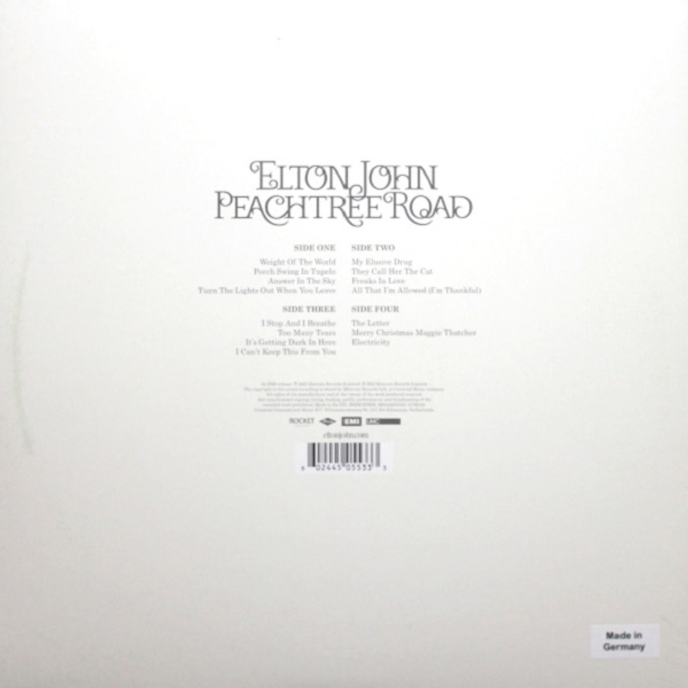 Elton John / Peachtree Road (2LP)