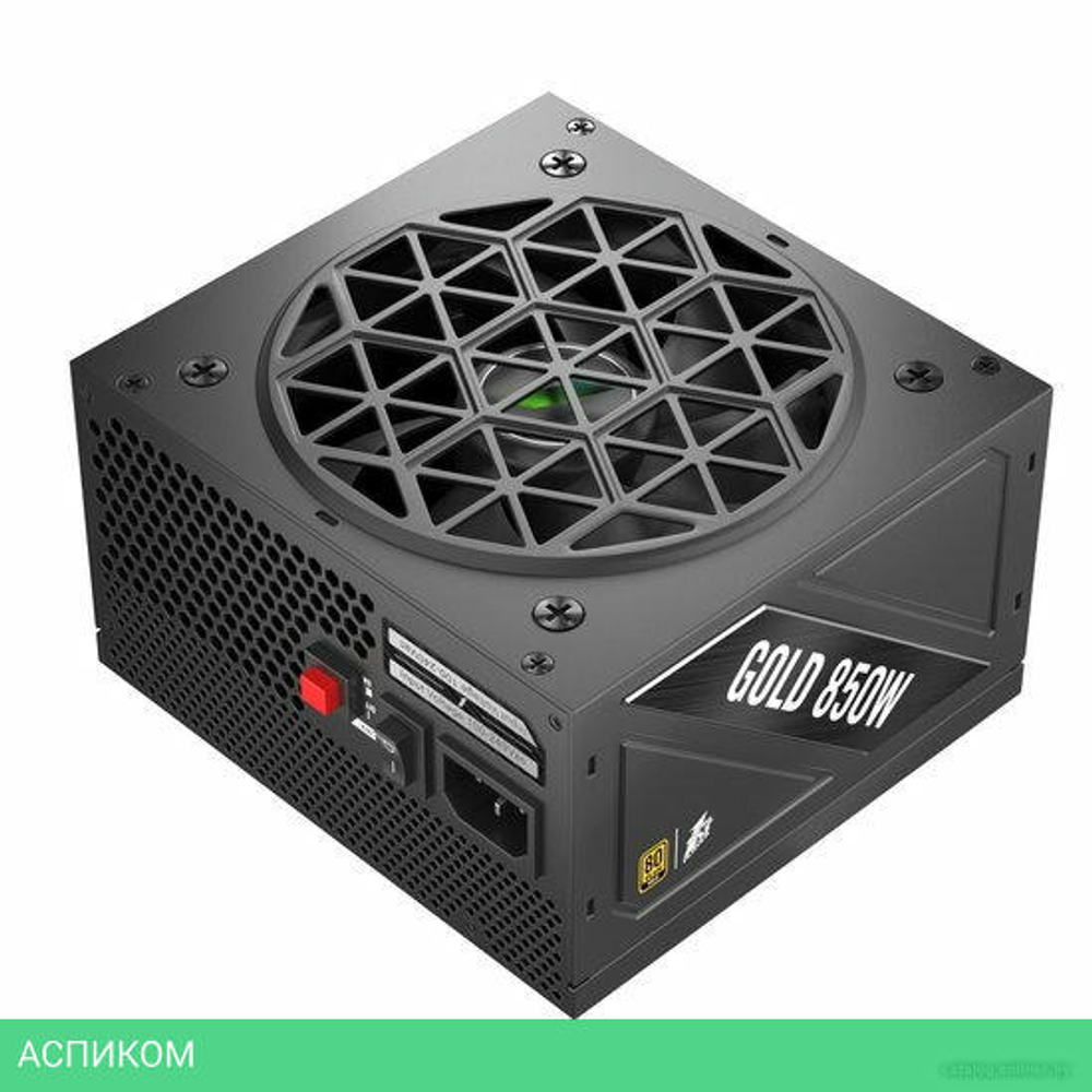 Блок питания 1stPlayer HA-850BA4 850W Black (NGDP-GLD-850-BK-EU)