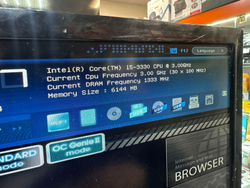 Системный блок i5-3330 CPU@ 3.00GHz