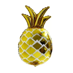Шар (30""/76 см) Фигура, Ананас, Золото, 1 шт 400 р. А144