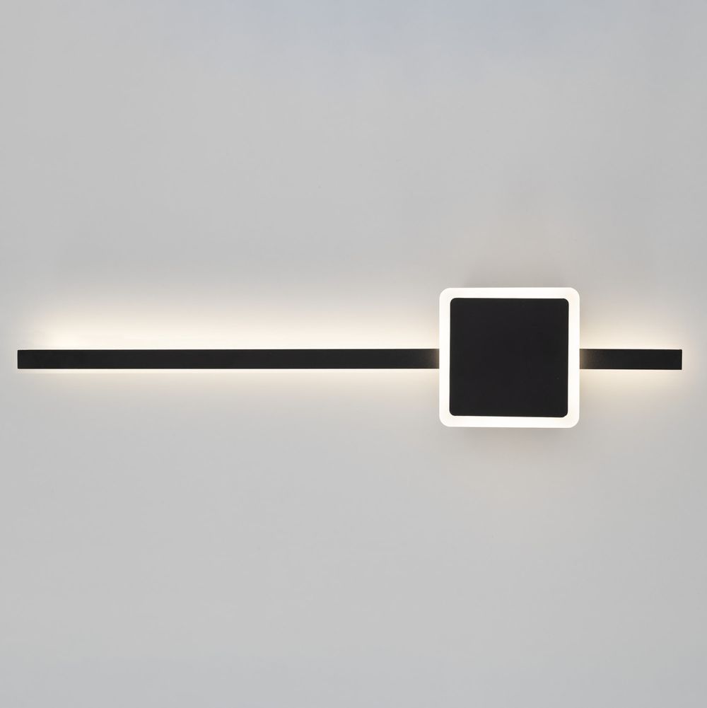 Citilux Стиг CL203411 Бра светодиодное с выключателем Чёрное