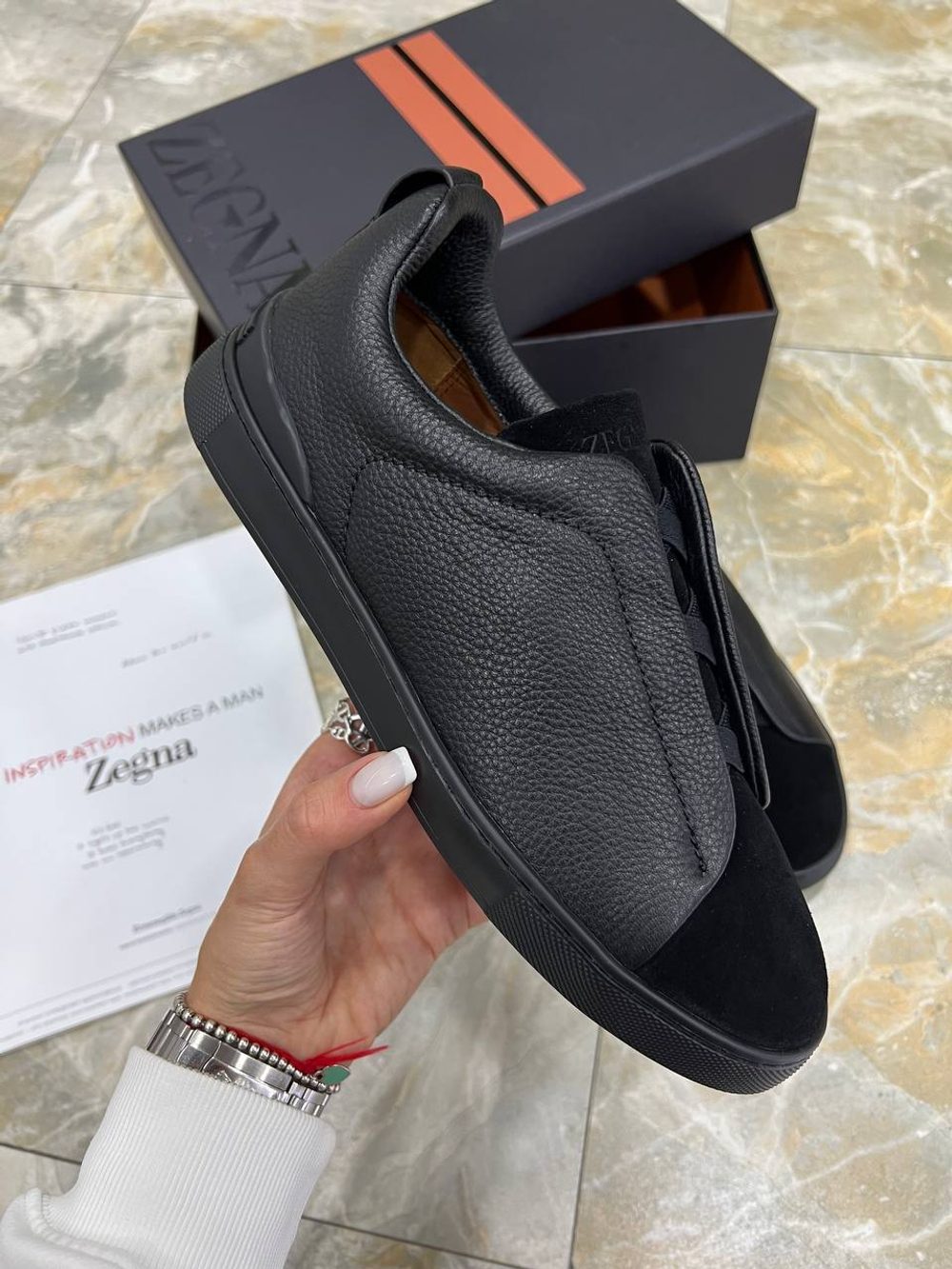 Кеды Zegna