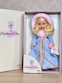 Кукла Marina and Pau 40cм Marina Edelweiss виниловая (1552)