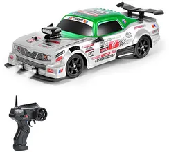 Радиоуправляемая машина для дрифта HB Ford Mustang (4WD, свет, пар, акб, 1:16) - SC16A08