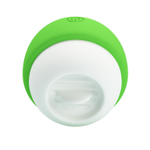 Зеленый клиторальный стимулятор в форме яблочка Apple Secret