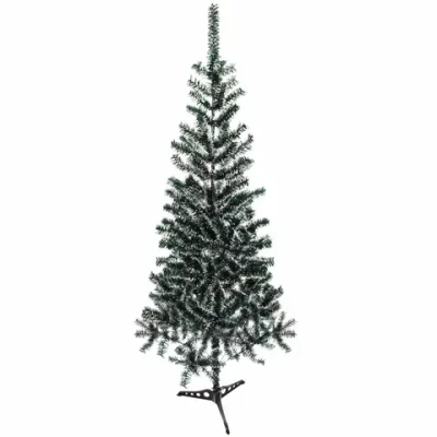 Ёлка «Метелица» 150 см, ПВХ белый иней (220 веток)