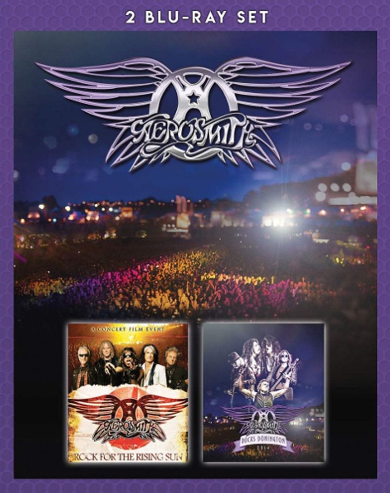 Aerosmith / Rock For The Rising Sun + Rocks Donington (2Blu-ray)