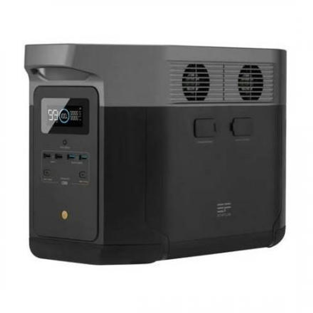 Комплект EcoFlow DELTA Max (1600) + внешняя батарея Темно-серый