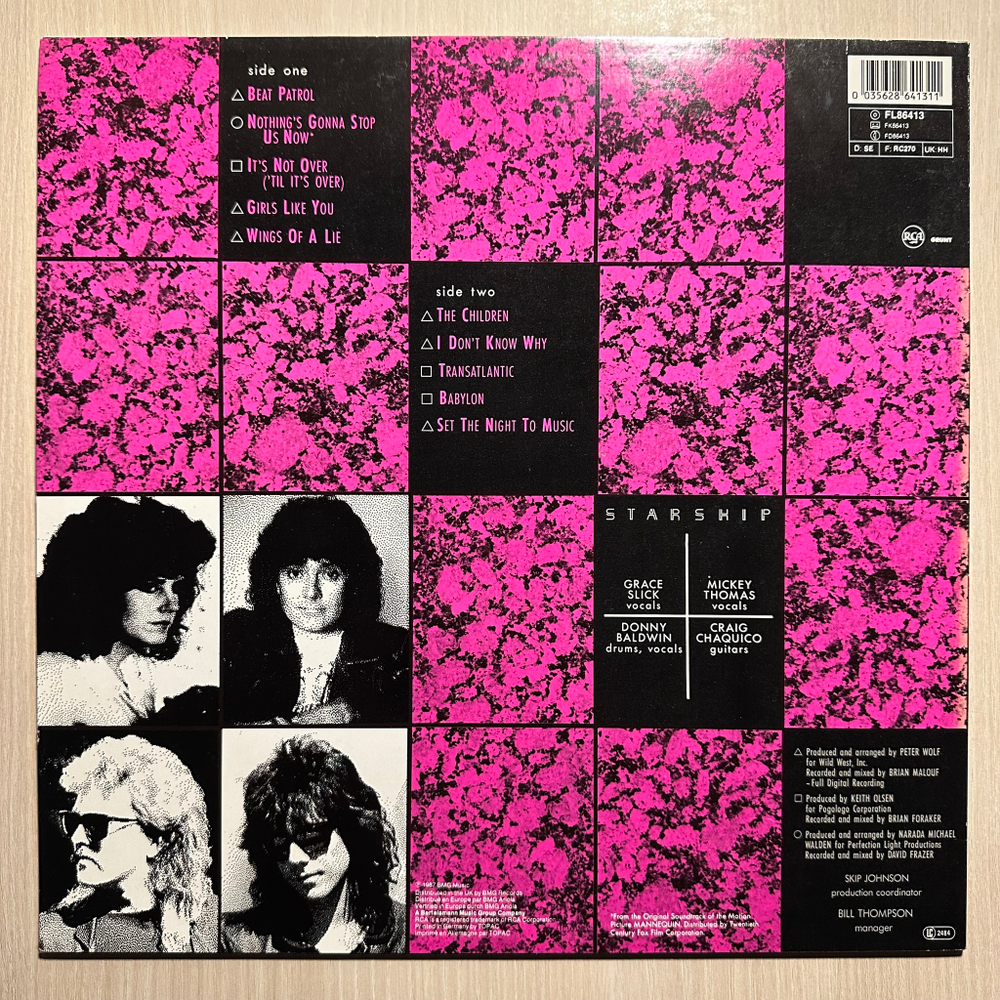 Starship - No Protection (Германия 1987г.)