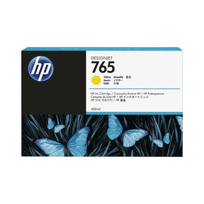 Картридж HP 765 (F9J50A) для DesignJet T7200, желтый, 400мл.