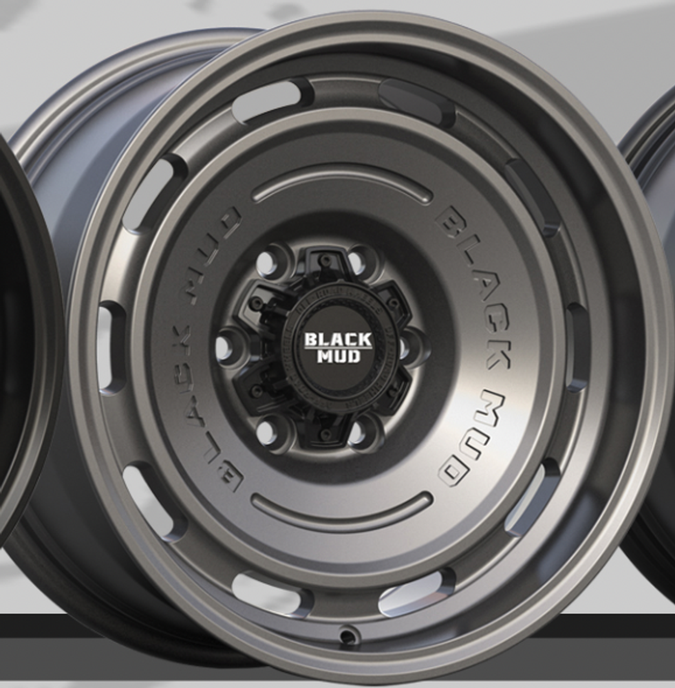 Диск колесный, кованый rt560 R17 8,0 ЕТ0 Black Mud Wheels Matte Gunmetal