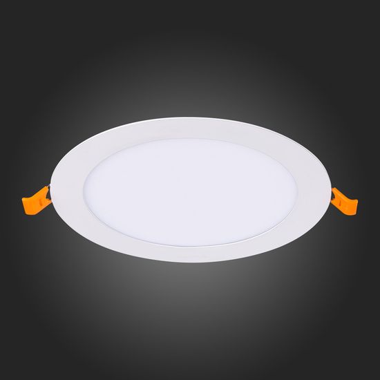 ST209.538.12 Св-к встр. Белый LED 1*12W 3000K 816Lm Ra80 110° IP20 D170xH8 90-265V Встраиваемые светильники