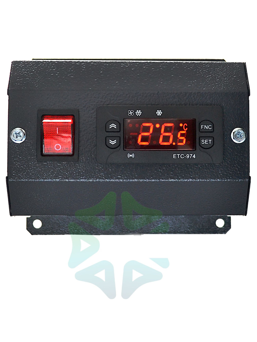Настенный блок управления холодильным оборудованием в сборе контроллер ETC-974 с блоком и кнопкой