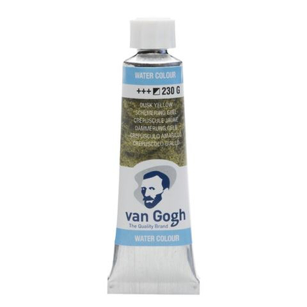Краска акварельная Van Gogh туба 10мл №230 Сумеречно-желтый