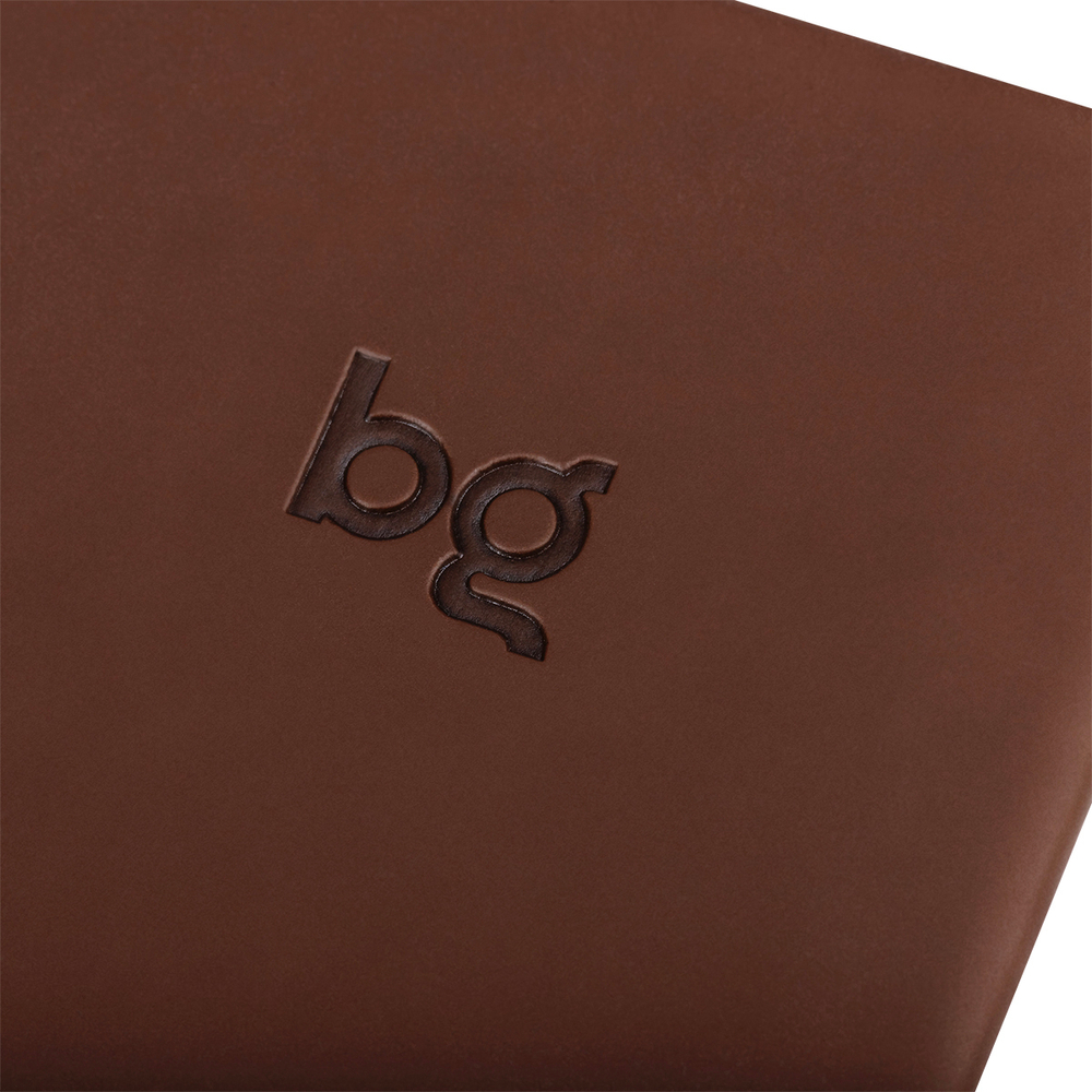 Еженедельник недатированный, B5, 64л., твердый переплет, кожзам, BG "Vienna.Dark brown", коричневый