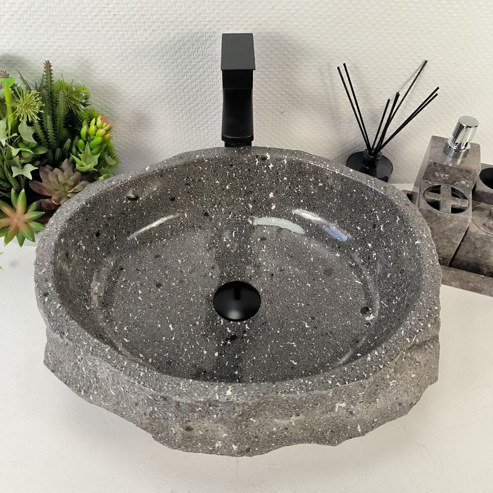 Раковина из андезита Erozy Grey EA-65551 48*42*15 0034