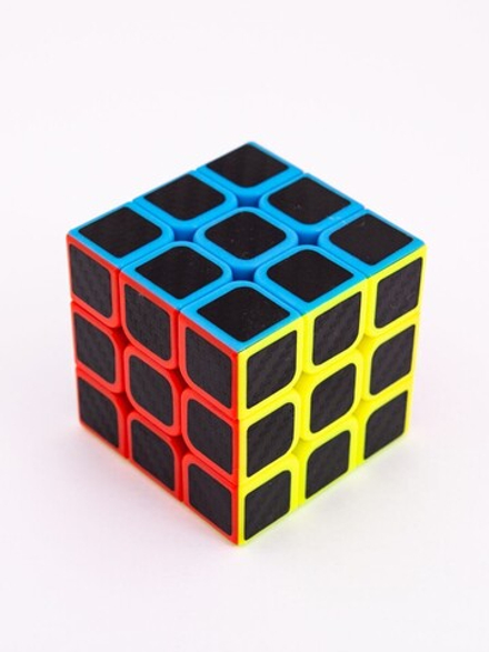 Головоломка Кубик Рубика 3х3 карбон