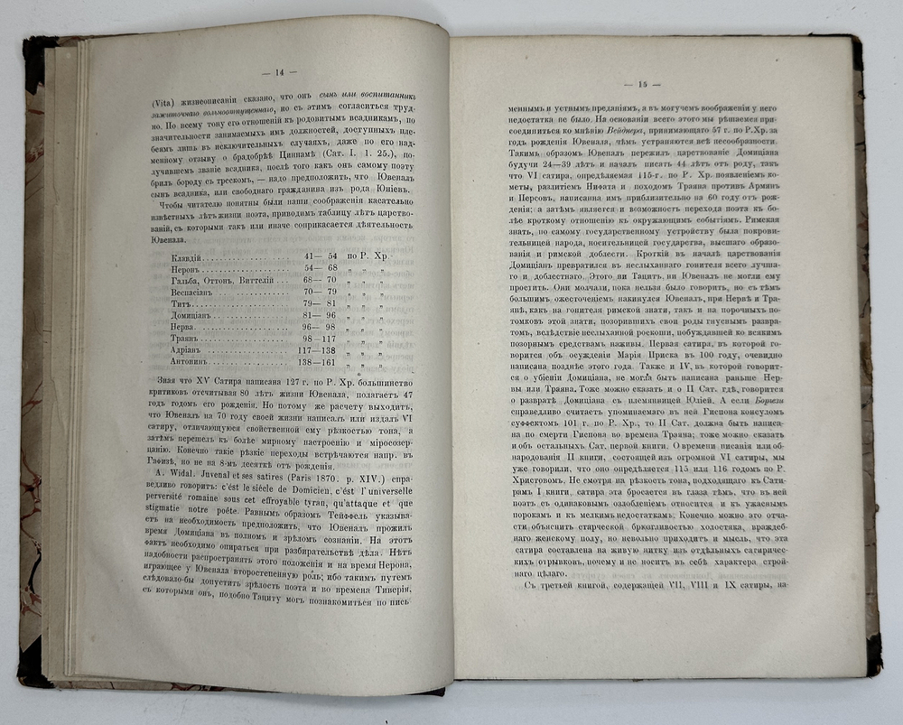 [Прижизненное издание] Ювенал Д. Юний. Д. Юния Ювенала сатиры в переводе А. Фета, 1885 г.