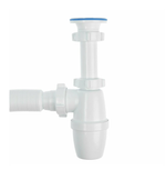 Бутылочный сифон ORIO 1 1/4 40, малый корпус, с гибкой трубой 40-40/50 А-3202