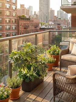 Искусственные растения латекс 65см в длинном кашпо