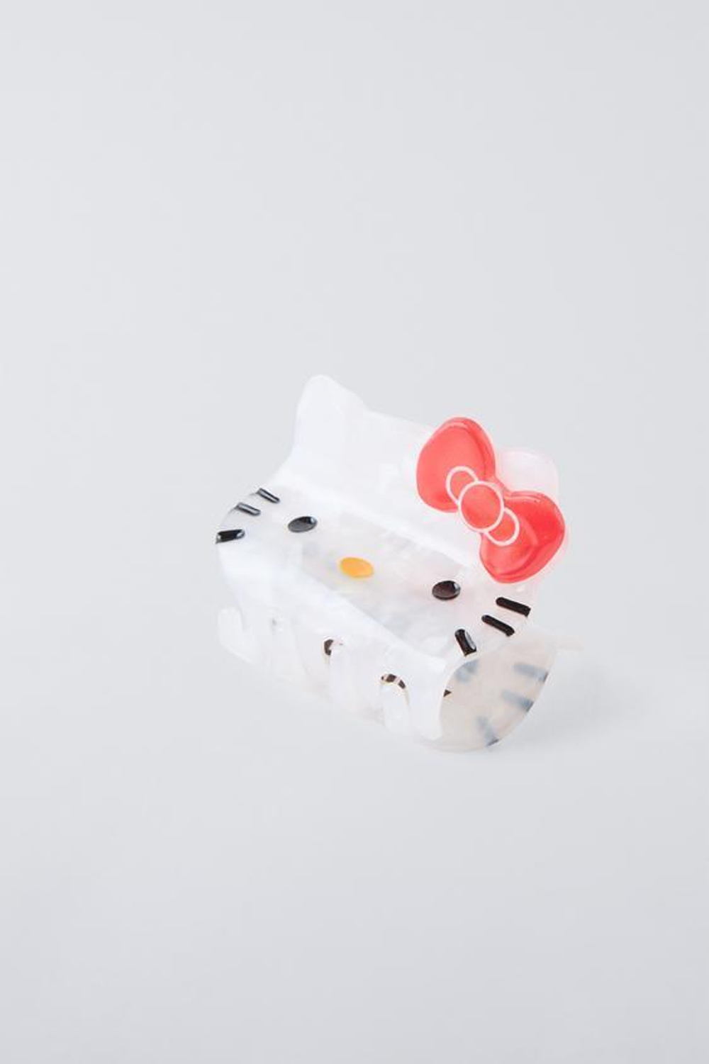 ZARA БОЛЬШАЯ ЗАКОЛКА ДЛЯ ВОЛОС HELLO KITTY ©, БЕЛЫЙ