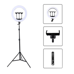 Кольцевая лампа 55 см с пультом