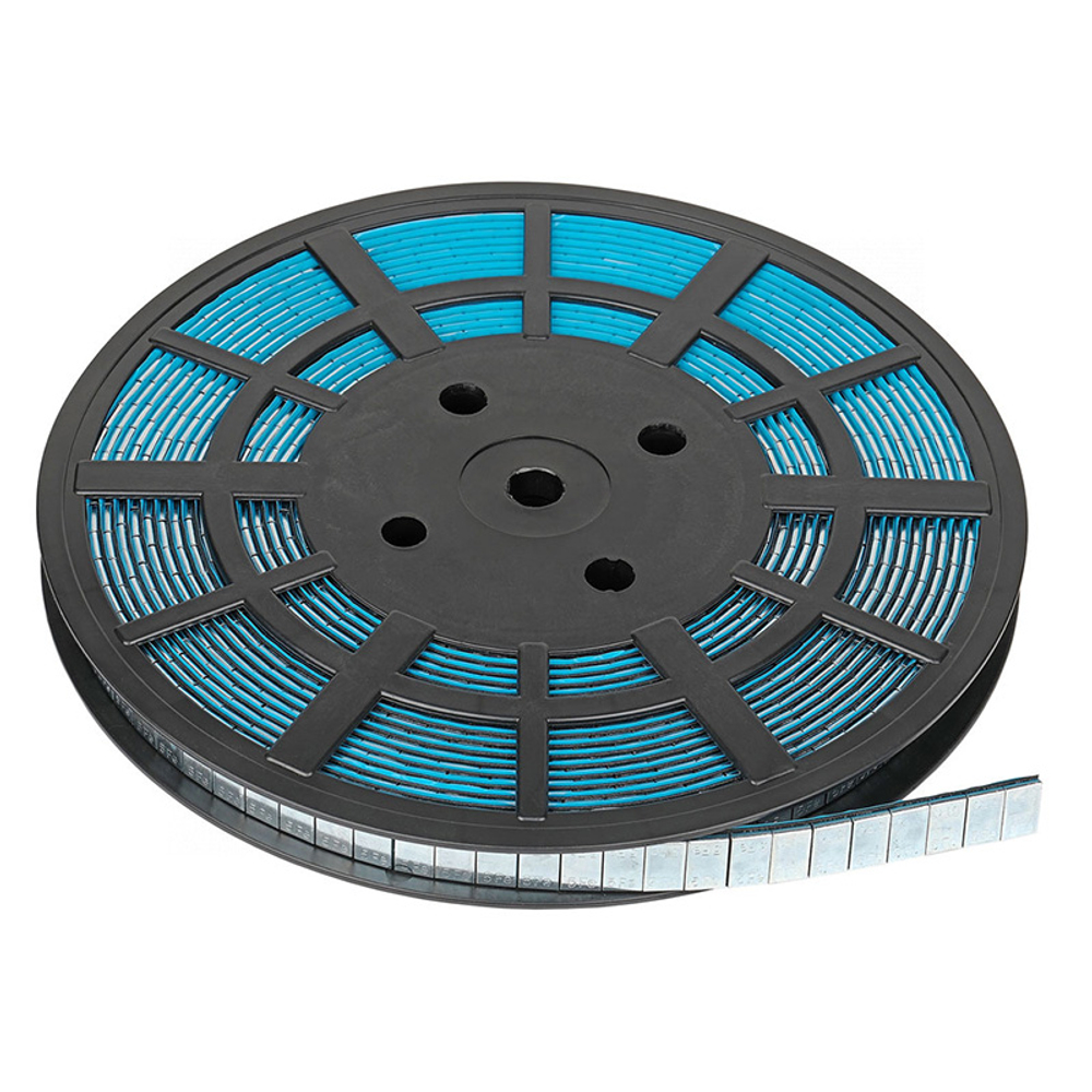 NORDBERG (W5FS4-1000) Грузики самоклеящиеся (1000х5 г) Fe квадратные на бобине