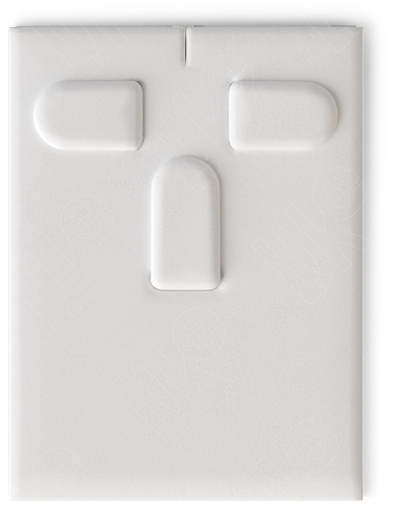 Вкладыш 08/наклонный/для гарнитура/3 язычка/прорезь для нитки