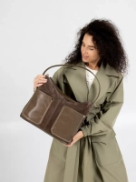 Сумка через плечо большая шоппер