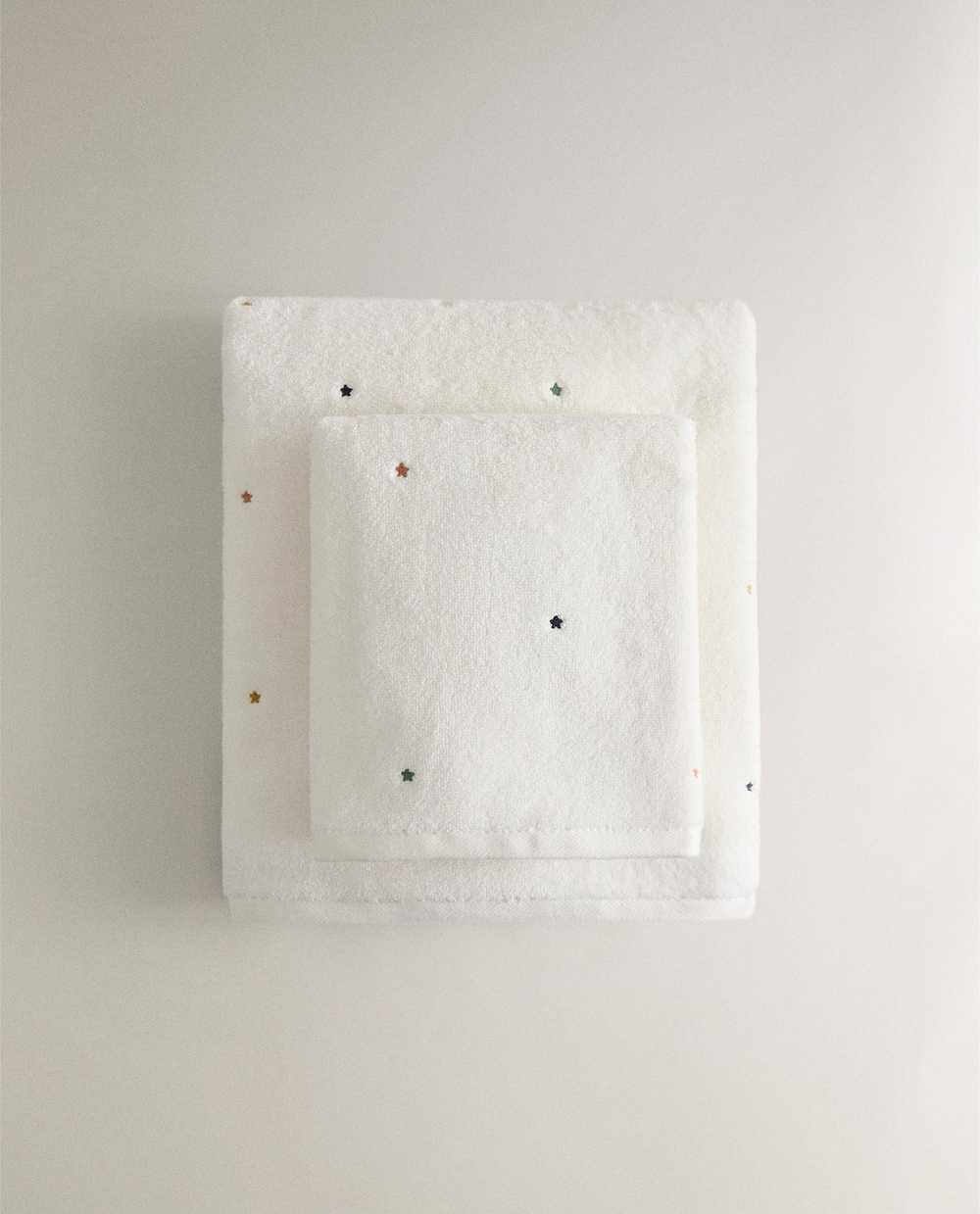 Zara Home Полотенце для лица и рук из хлопка, z amana biel · 1602/013